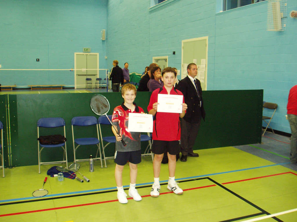 U15 Nottingham Bronze Medalists - Andrew & David Maughan